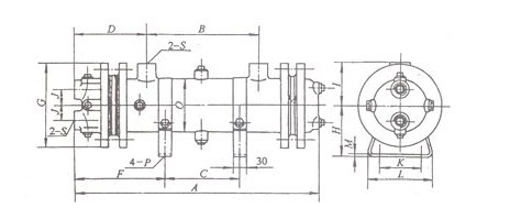 2LQG2W型冷却器示意图