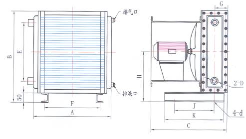 FL系列空气（风）冷却器性能参数表